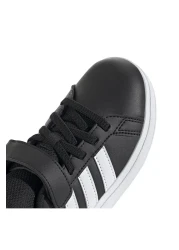 adidas حذاء Grand Court 20 El للجنسين للأطفال باللون الأسود كاجوال للجنسين للأطفال Ls Ie5995