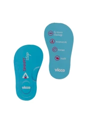 Vicco حذاء رياضي خفيف الوزن للأطفال للجنسين - مسحوق لانس