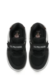 U.S. Polo Assn. يو اس بولو اسن. حذاء رياضي للأولاد باللون الأزرق الداكن