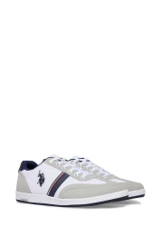 U.S. Polo Assn. KARES White Unisex Kids Sneaker 100241546