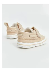 LC Waikiki Steps Ecru Velcro Baby Boy First Step Shoes