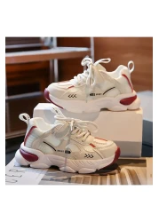 Butik حذاء رياضي مريح للأطفال بنعل عالٍ من Junisteps - أحمر