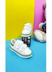 Nstil حذاء رياضي رجالي باللون الأخضر - خياطة فيلكرو، نعل سميك، حذاء رياضي مريح وخفيف الوزن 525pf