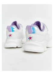 LC Waikiki Girls' Sneakers with Lace and Cirt Velcro - S5Gi96Z4