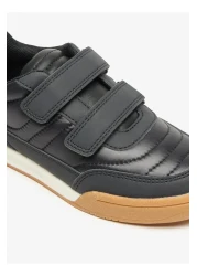 Mister Duchini Panelled Sneakers with Hook and Loop Closure