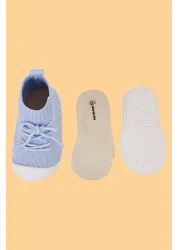 Mumenim حذاء Berbera للجنسين للأطفال الرضع واقي لأصابع القدم غير قابل للانزلاق باللون الأزرق لتقويم العظام الخطوة الأولى والأحذية الرياضية