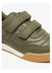 Mister Duchini Panelled Sneakers with Hook and Loop Closure