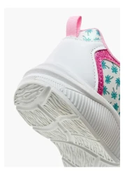 Barbie حذاء رياضي مضيء بطبعة باربي مع إغلاق بخطاف وحلقة