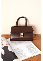 MİRO POLO Shoulder Bag Women's Black Mini Hand and Shoulder Bag Stylish Design Adjustable Strap