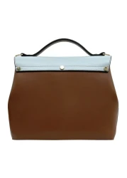 Dogo Women's Vegan Leather Brown Handbag - That's Amore from Italy Design