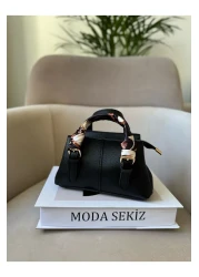 Moda Sekiz Women's Mini Crossbody Hand and Shoulder Bag with Shawl Accessory