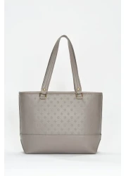 Pierre Cardin حقيبة كتف نسائية باللون الرمادي 05PO22Y1560