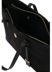 U.S. Polo Assn. Black Women's Shoulder Bag Us25625