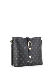 Pierre Cardin حقيبة كتف نسائية باللون الأسود 05PC24K24104