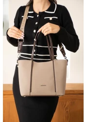 Just Polo Women's 3 Compartment Lacos Fabric Shoulder & Hand Bag