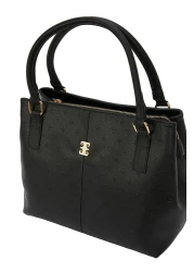 Pierre Cardin حقيبة كتف نسائية باللون الأسود 05PO22K1592