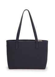 U.S. Polo Assn. Us8029 Model Women's Shoulder Bag - Navy Blue and Claret Red