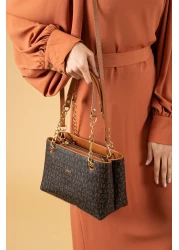 Just Polo Brown Brown Women's Bag - Jpm2181 Model