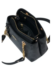U.S. Polo Assn. Us25166 Model Black Women's Shoulder Bag