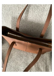 Emma Carter حقيبة مايا كبيرة الحجم - حقيبة تسوق بنية