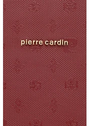 Pierre Cardin حقيبة كتف مطبوعة باللون العنابي 05PO24K1877