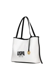 U.S. Polo Assn. White Women's Shoulder Bag Us25312
