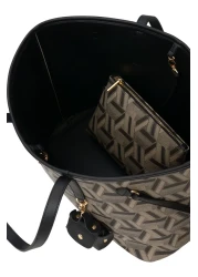 U.S. Polo Assn. حقيبة كتف نسائية من مينك Us25519