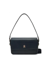 Tommy Hilfiger حقيبة كتف نسائية بسحاب قابلة للتعديل AW0AW17219-