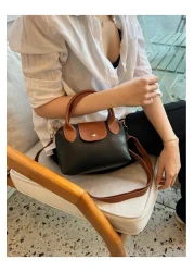 Mercan Stores Women's Zipper and Snap Closure Hand and Shoulder Bag