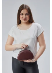 torime Small Size Double Compartment Women's Hand & Shoulder Bag