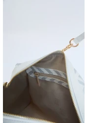 Pierre Cardin White Silver Women's Handbag 05PO24Y1970