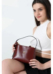 Moda Lime Women's Mini Box Strap Hand and Shoulder Bag