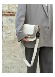 Night Linen Dark Mink Fiona Model Women's Hand and Shoulder Bag