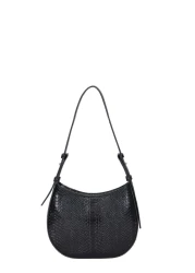 U.S. Polo Assn. حقيبة كتف نسائية سوداء موديل US24672