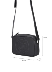 U.S. Polo Assn. حقيبة كتف نسائية باللونين الأزرق الداكن والأحمر والأبيض - US21812 على الإنترنت حصريًا