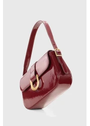 Housebags براءات الاختراع والجلود الكرز حزام قابل للتعديل انغلق حقيبة الكتف 263