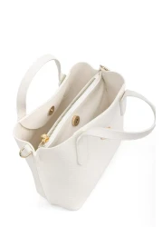 Fossil حقيبة كتف نسائية بيضاء 05FO25Y5041