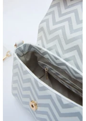 Pierre Cardin White Silver Women's Shoulder Bag 05PO24Y1969