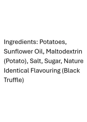 Hunter's Gourmet Black Truffle Hand Cooked Potato Chips, 125g