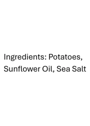 هانترز غورميه رقائق البطاطس المطبوخة يدويًا بملح البحر 40 غرام