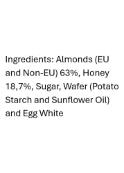 Almendro Crunchy Almond Turron, 200g