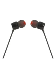 JBL Tune 110 Headphones Wired In-Ear Deep And Powerful Pure Bass Sound Black