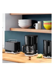 براون ماكينة تحضير قهوة الإفطار KF1100، 1000 واط، أسود، إيقاف تشغيل تلقائي