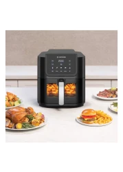 نوتري كوك مقلاة هوائية نحيفة، NC-AFS200، أسود، 7.6 لتر