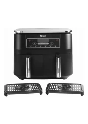 Ninja Foodi Dual Zone Air Fryer, AF300ME, Granite Grey, 7.6 L