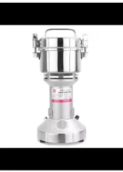 Radiotronics 200g Electric Grain Grinder High Speed 50-300 Mesh 1200W Corn Herb Spice Powder Machine