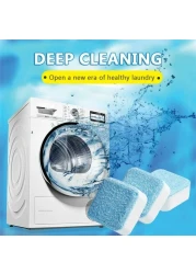 Radiotronics 12 Pack Washing Machine Cleaner Descaler - Heavy-Duty Deep Clean and Deodorize, Laundry Supplies For HE Front Loader & Top Load Washer