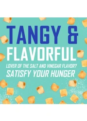 Smiths Square Crisps Salt N Vinegar Flavour 25g Pack of 25