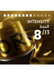 لافازا كواليتا أورو قهوة 10 كبسولات مصنوعة من الألومنيوم