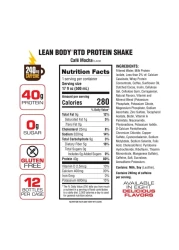 Labrada Lean Body Cafe Mocha Flavoured Protein Shake 500ml